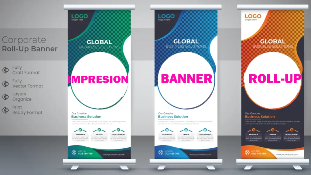 Impresion de Banner con Base