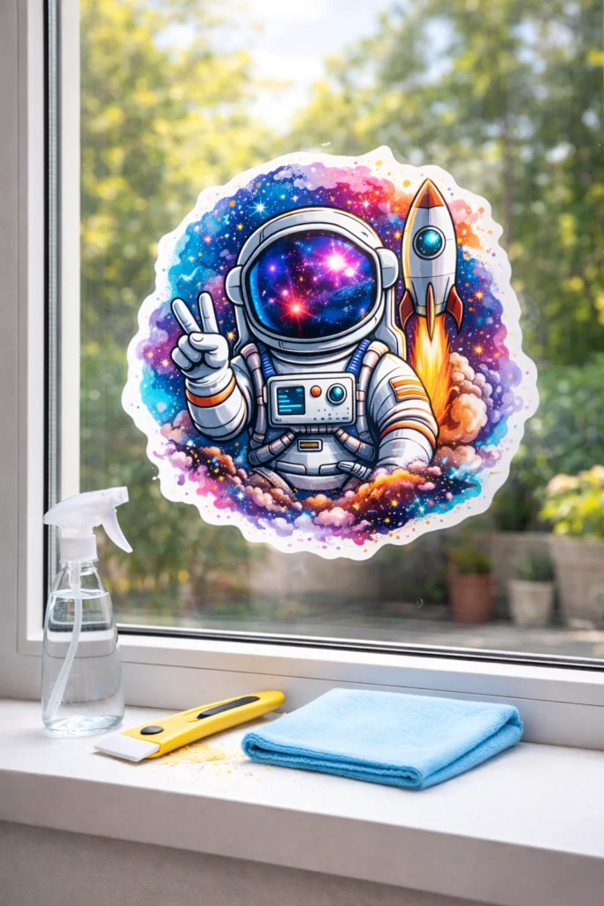 Static Cling para Ventana